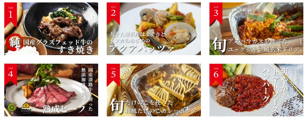 FIT FOOD HOMEのメニュー